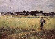 Berthe Morisot Cornfield painting